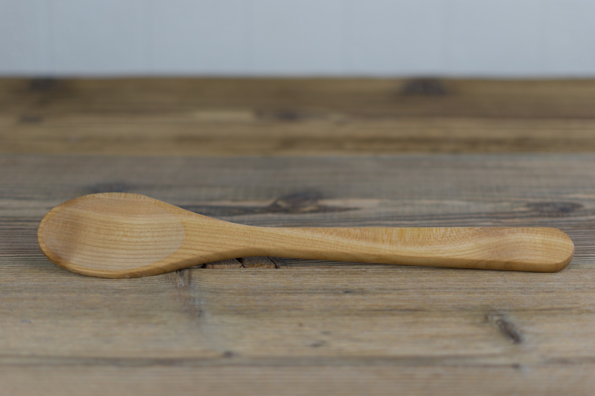 Plastikfreier Kochlöffel Kirschholz 