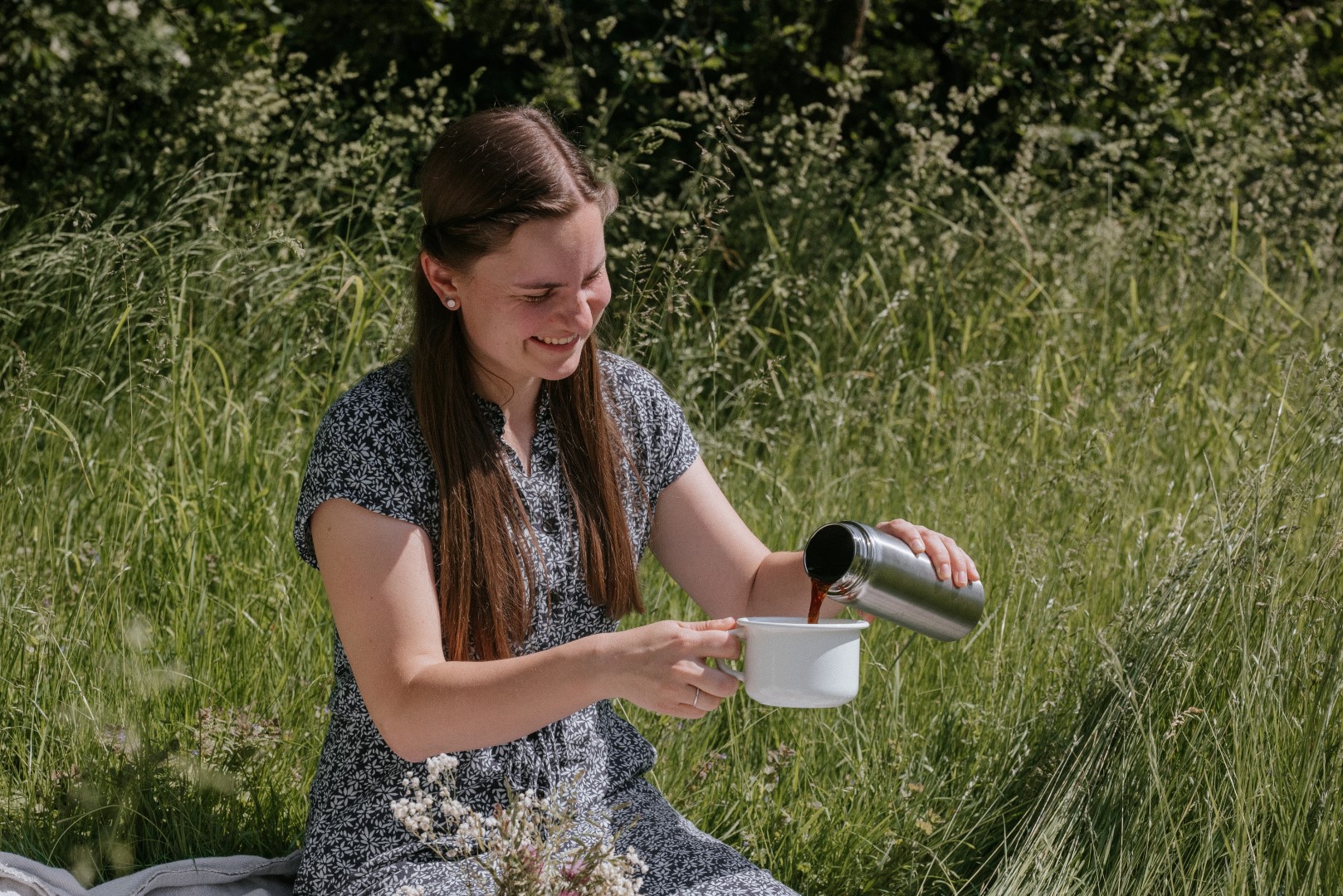 Riess Kaffeeschale 400ml mit Kaffee