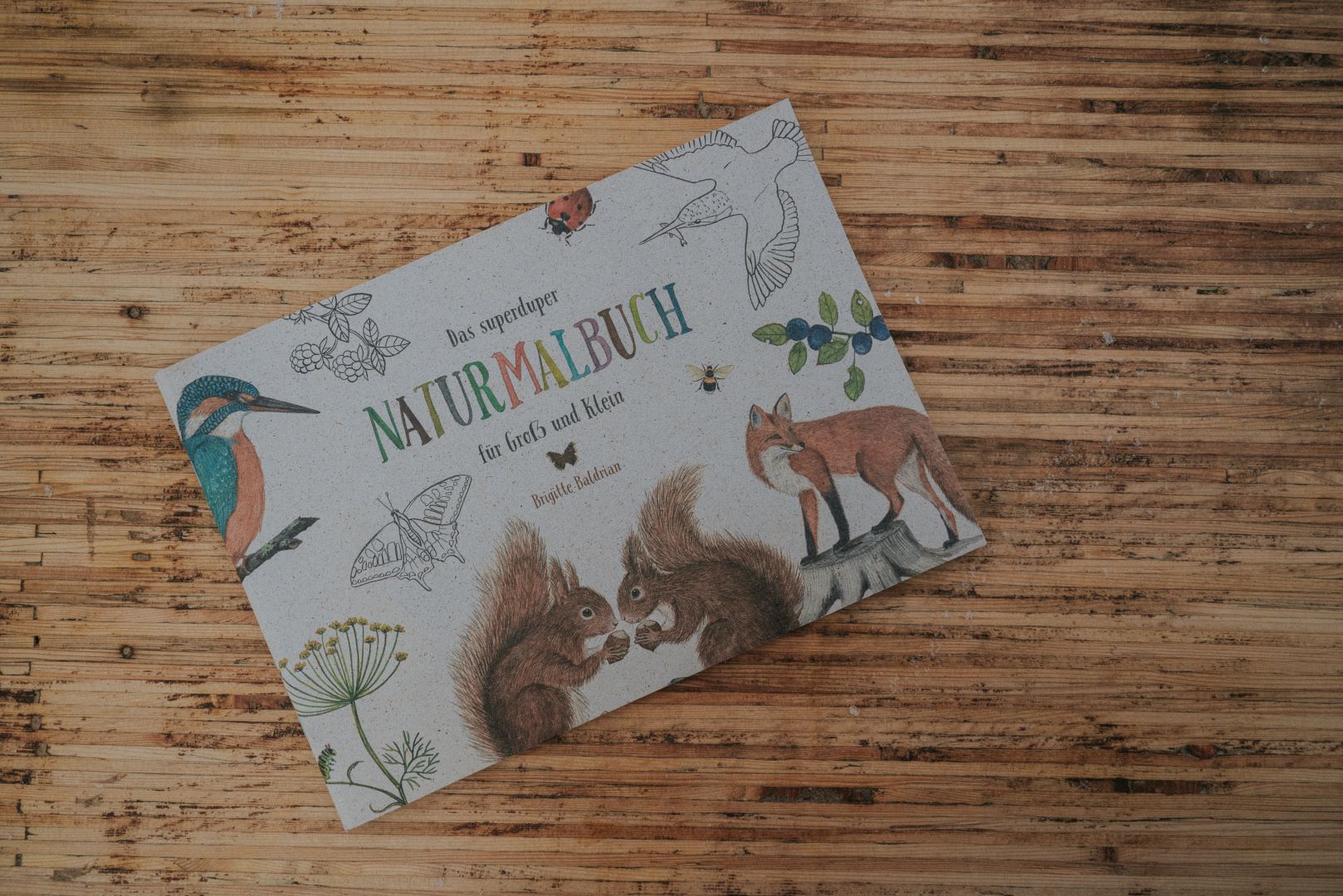 Naturmalbuch für Kinder