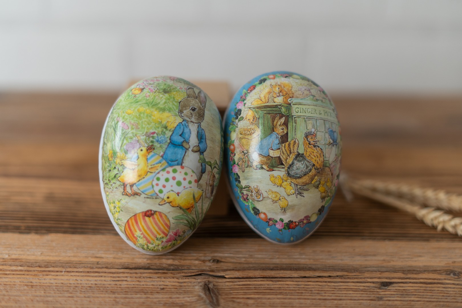 Papp-Ostereier alter Look