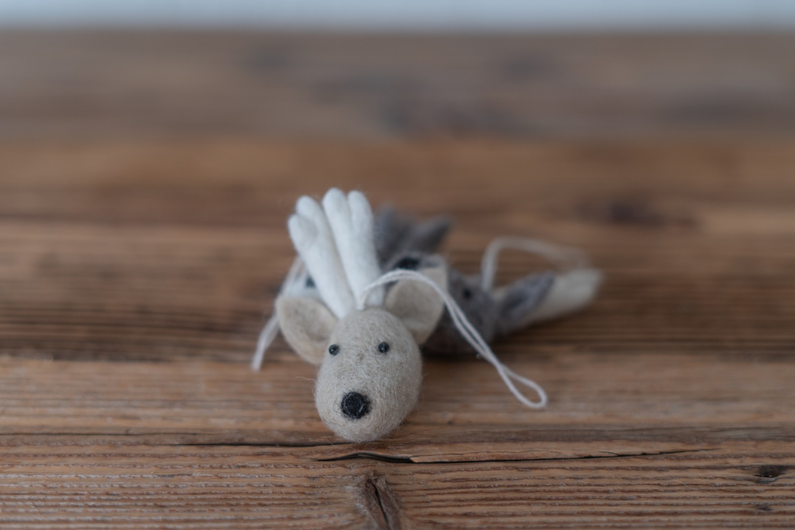 Baumschmuck Weihnachten aus Filz Rentiere