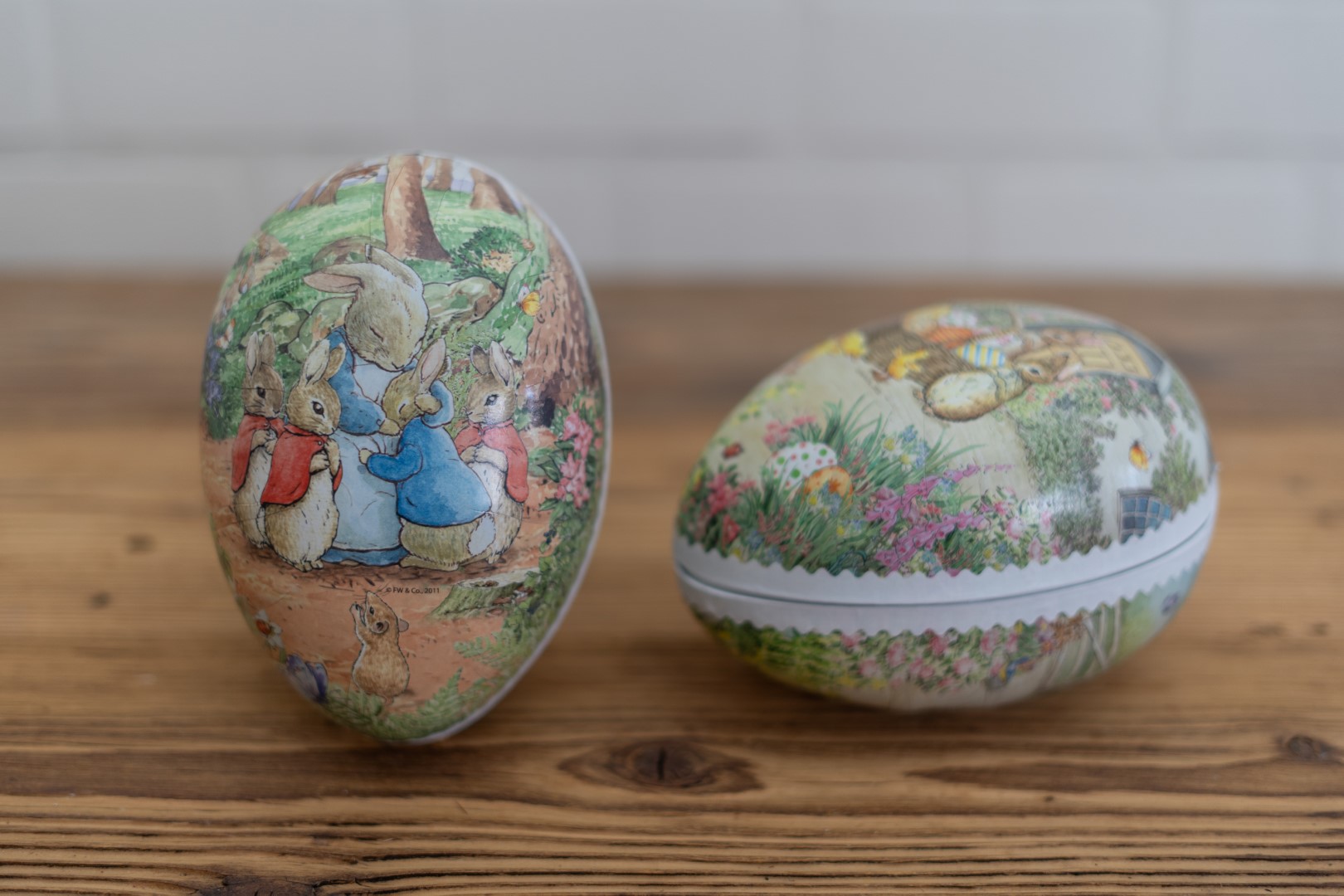 Papp-Ostereier zum Befüllen