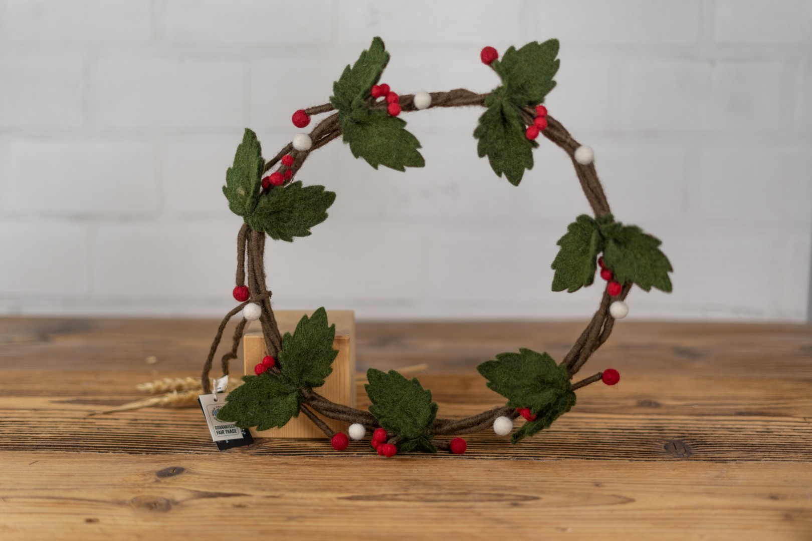 Filz-Türkranz Weihnachten - Gry & Sif