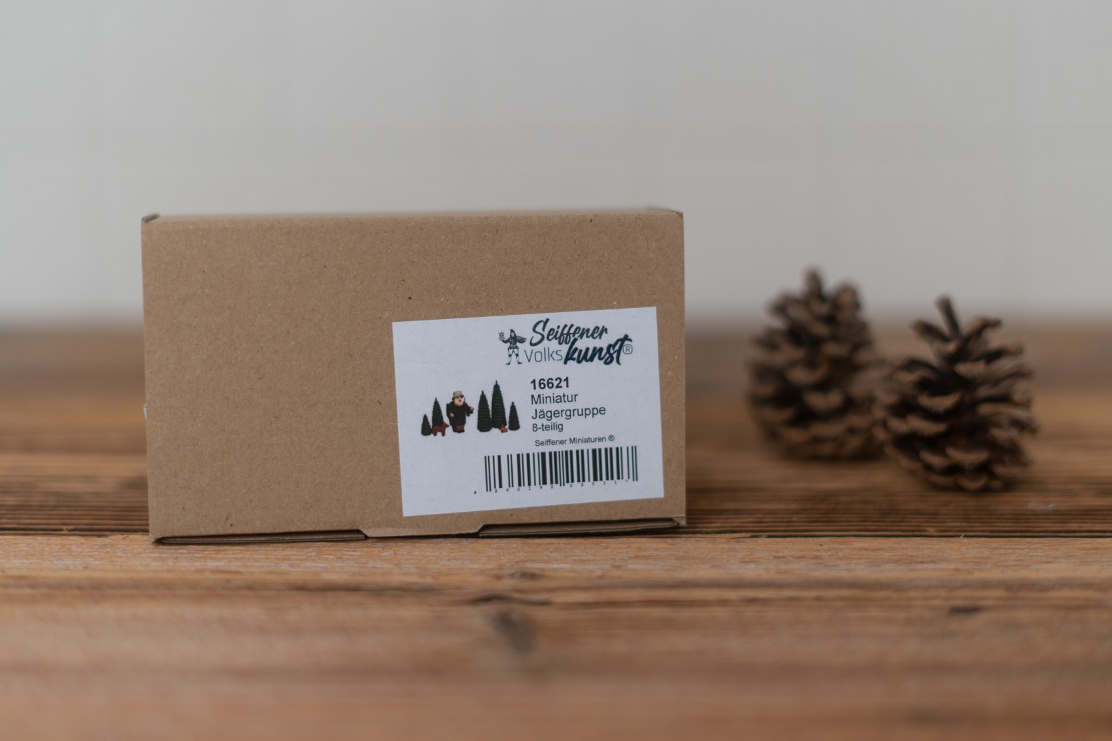 Miniatur Jäger Gruppe Verpackung