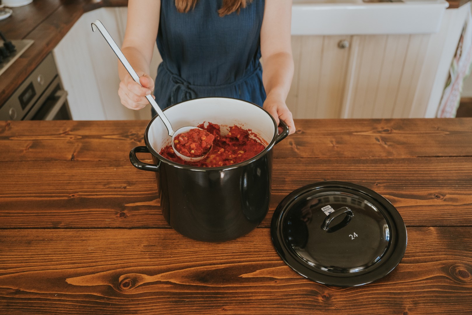 Riess Emaille Suppentopf