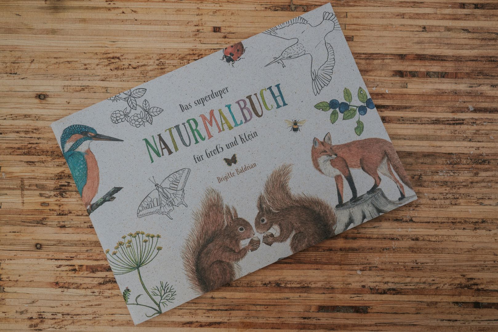 Naturmalbuch - Brigitte Baldrian Naturmalbuch Brigitte Baldrian