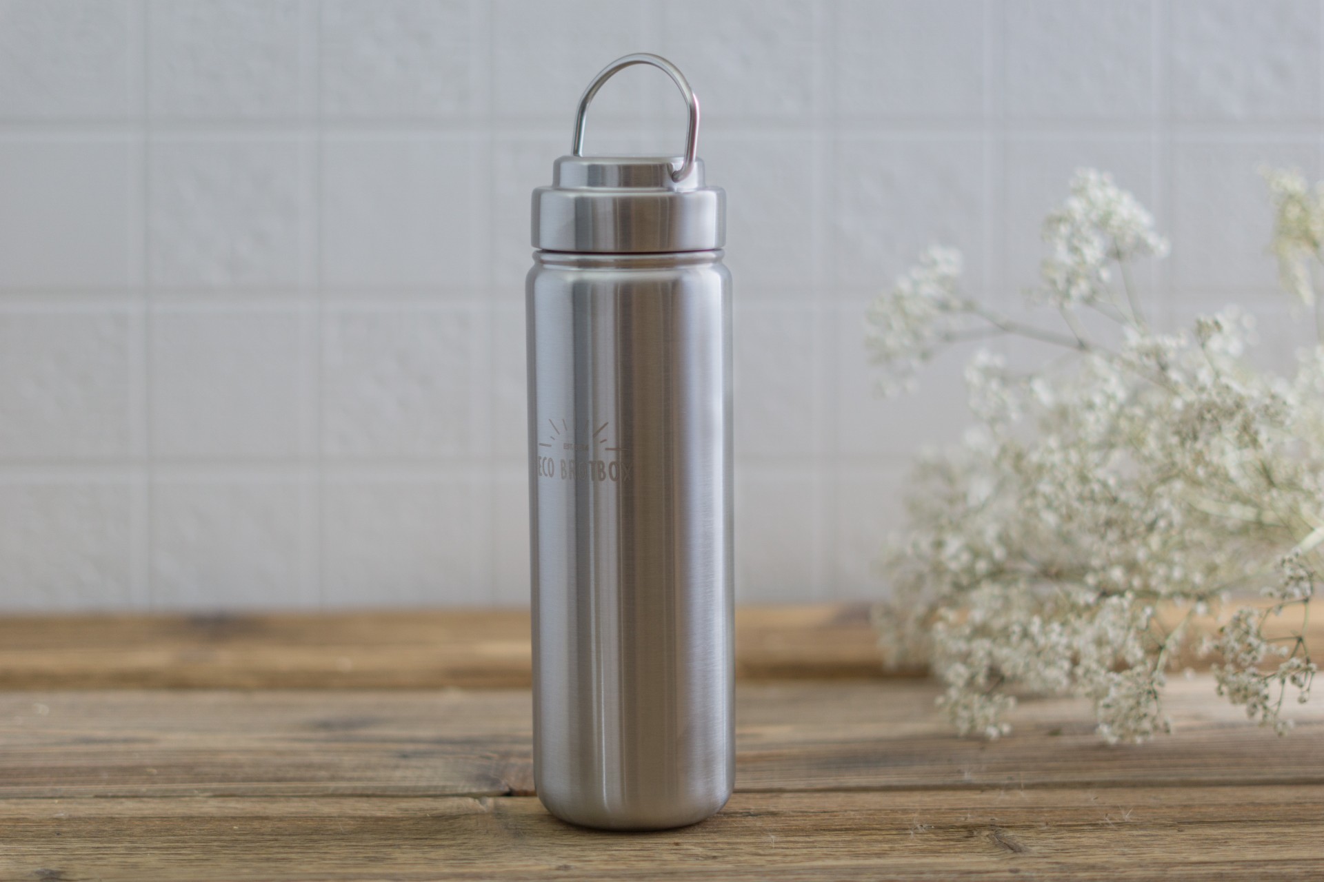 Edelstahltrinkflasche Eco Brotbox