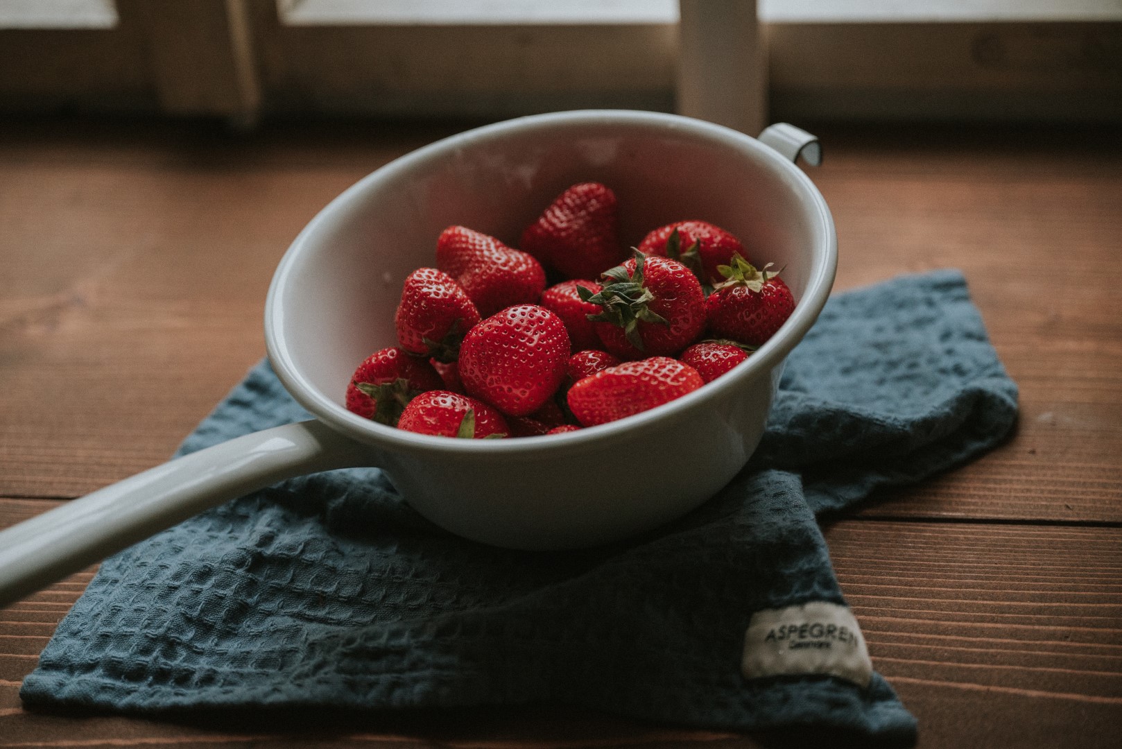 Riess Sieb mit gewaschenem Obst