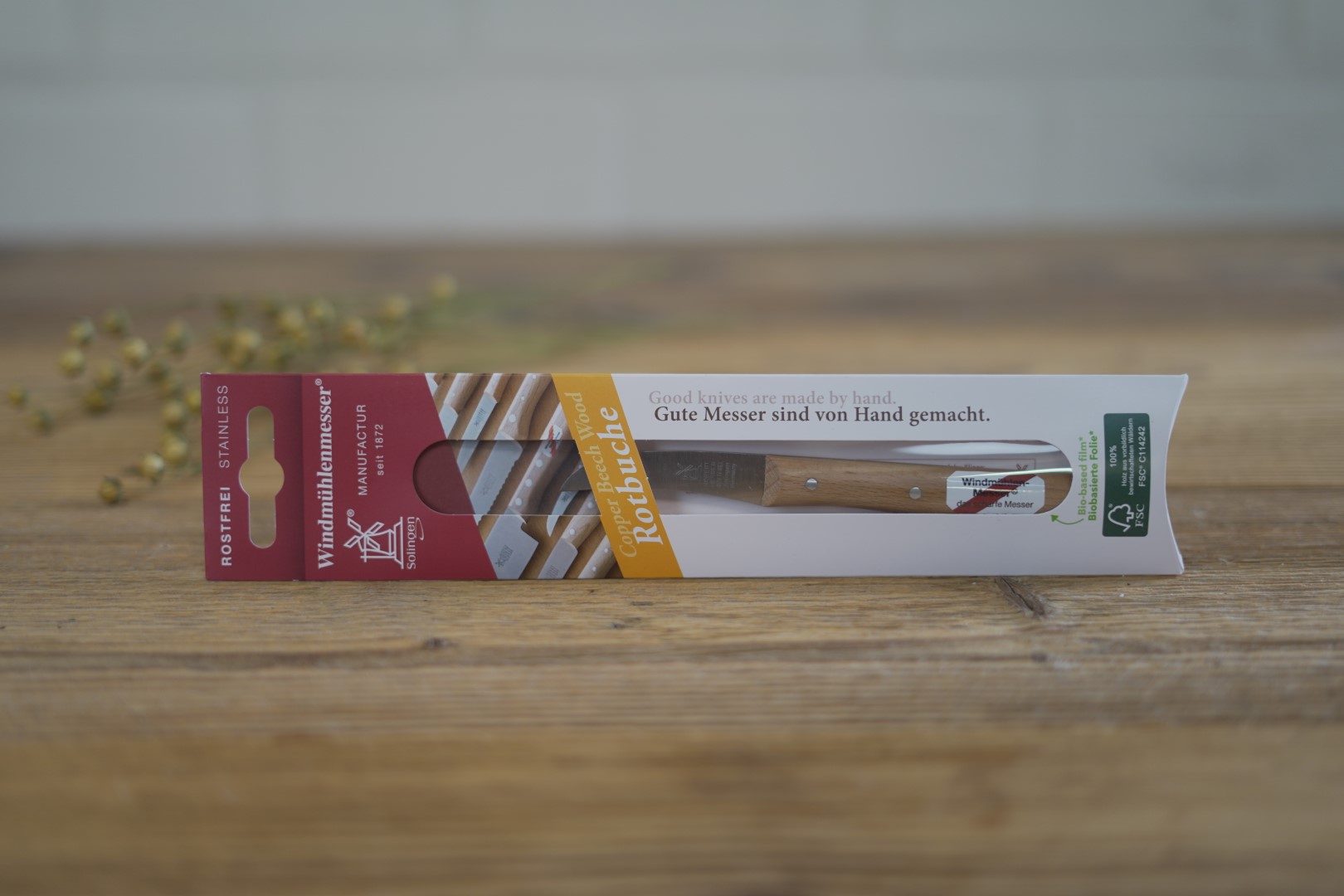 Schälmesser Windmühlenmesser