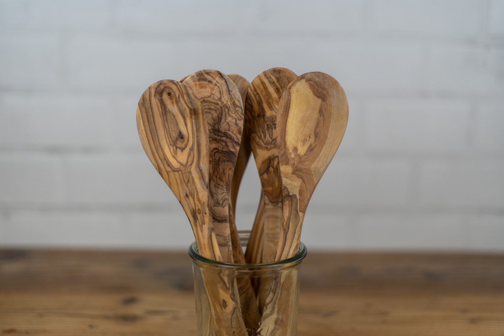 Holzmaserung Kochlöffel