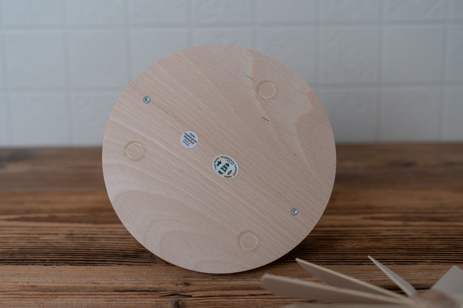 Pyramide Untersetzer aus Holz