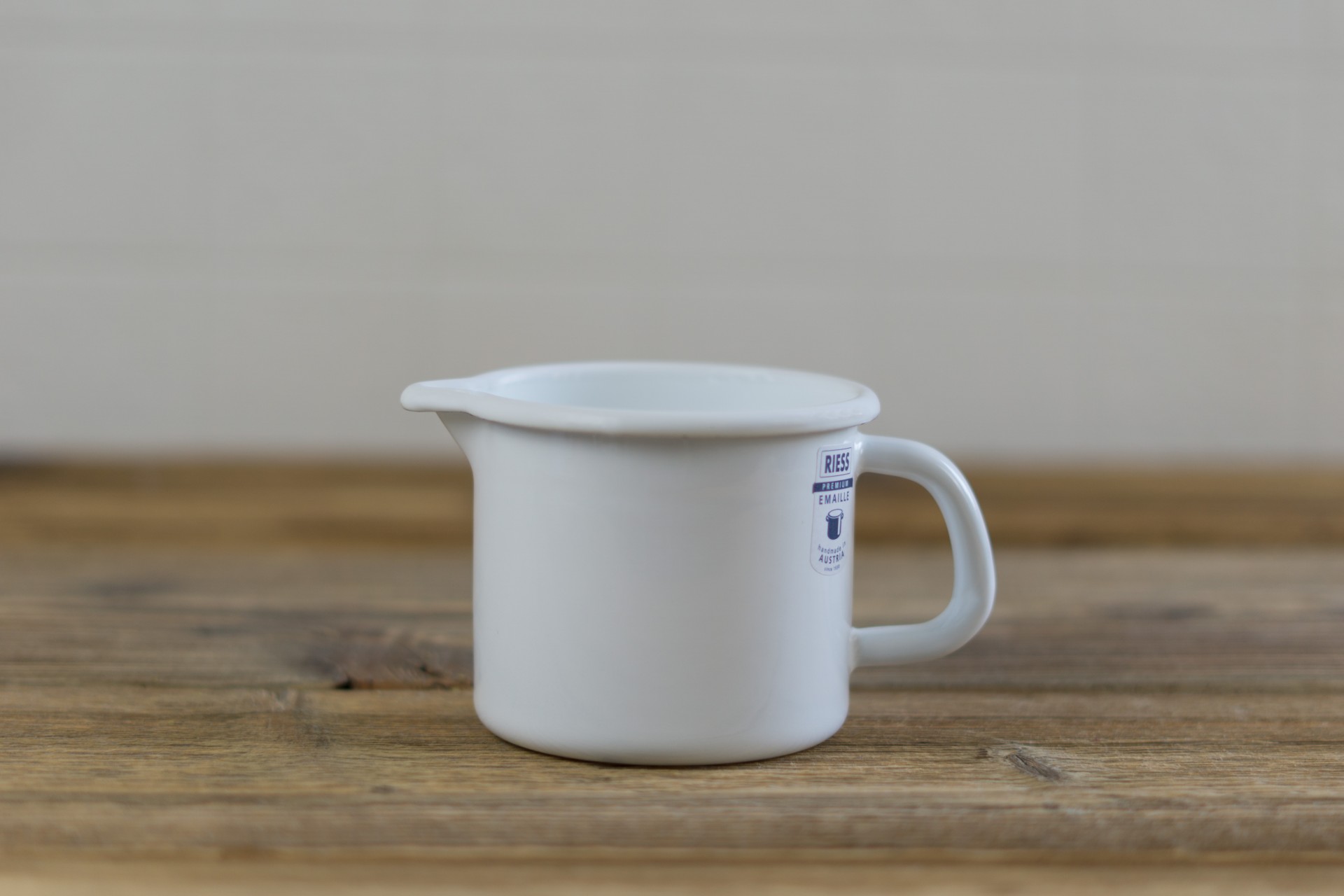Schnabeltopf 0,5 Liter Riess Emaille