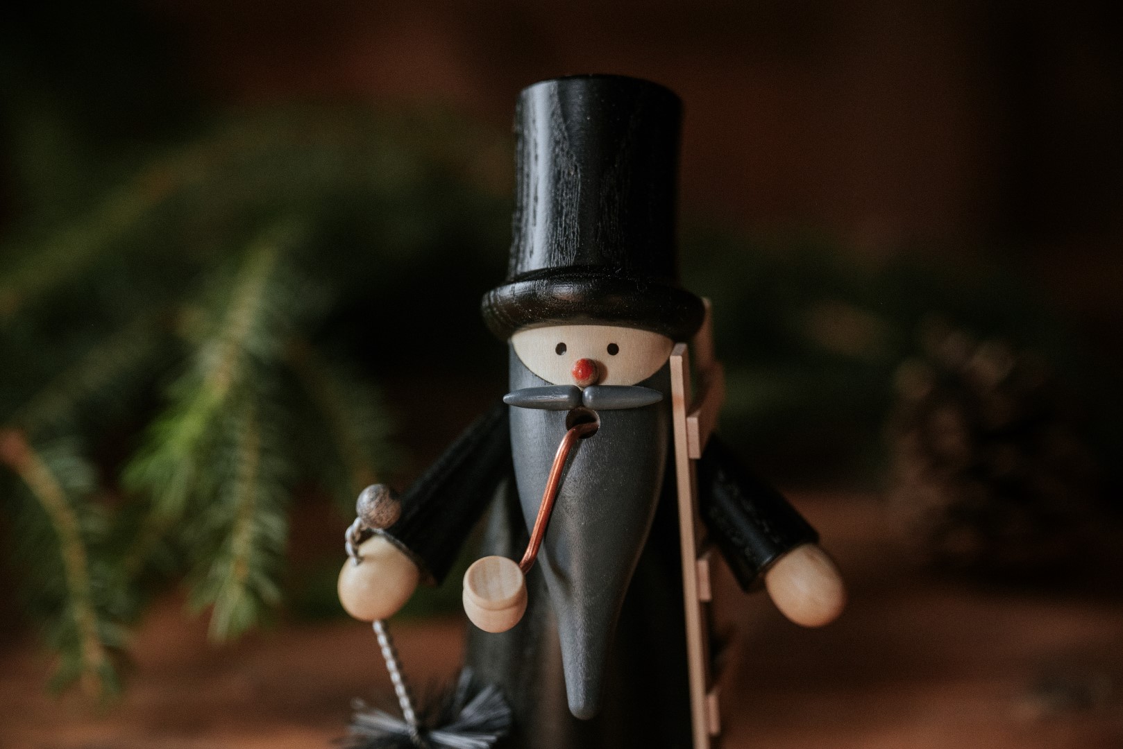 Räuchermann als Schornsteinfeger