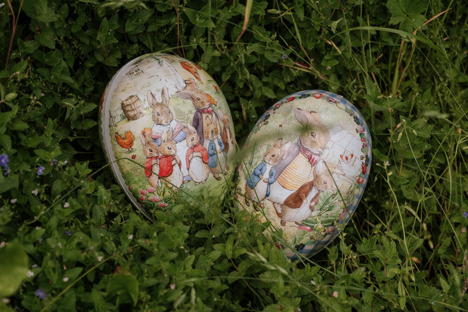 Hasenfamilie Papp Eier