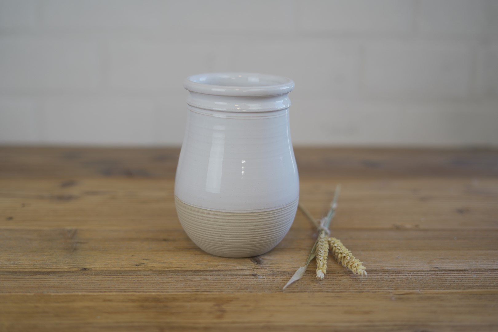 Weißer Kochlöffeltopf