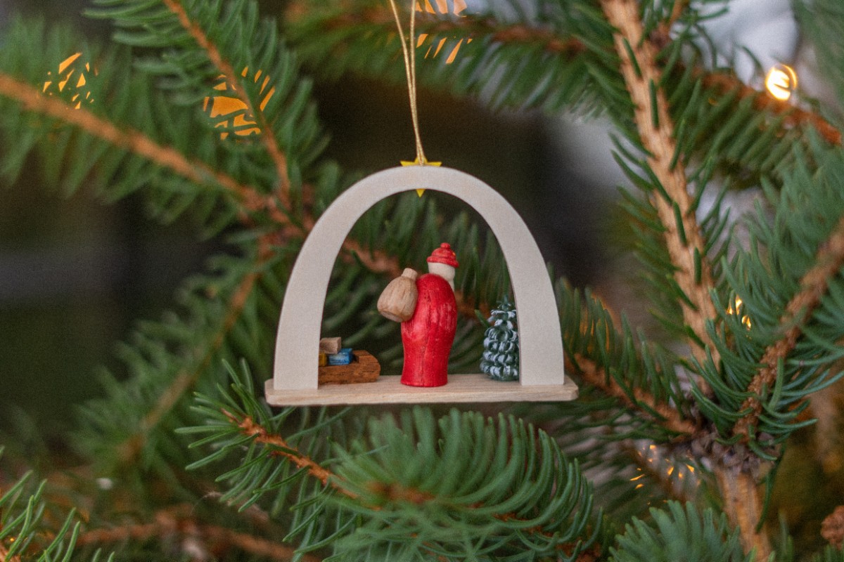 Baumanhänger Figur Weihnachtsmann
