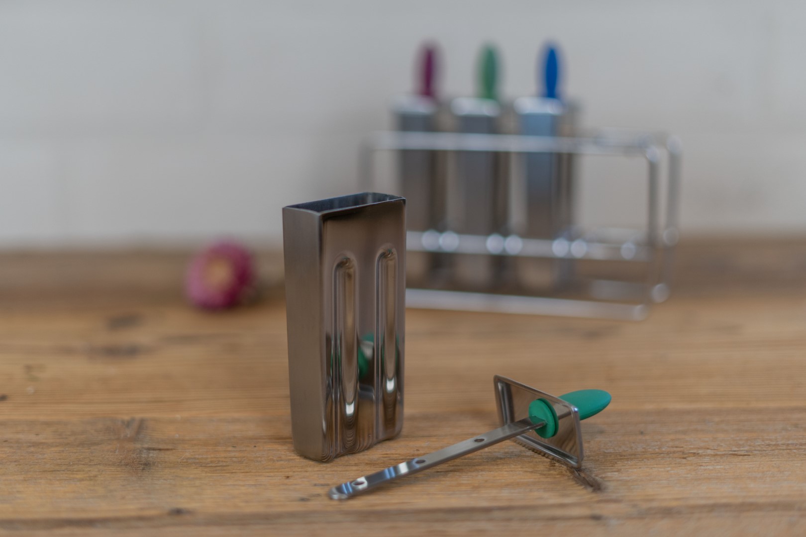 Eis am Stiel Edelstahlform