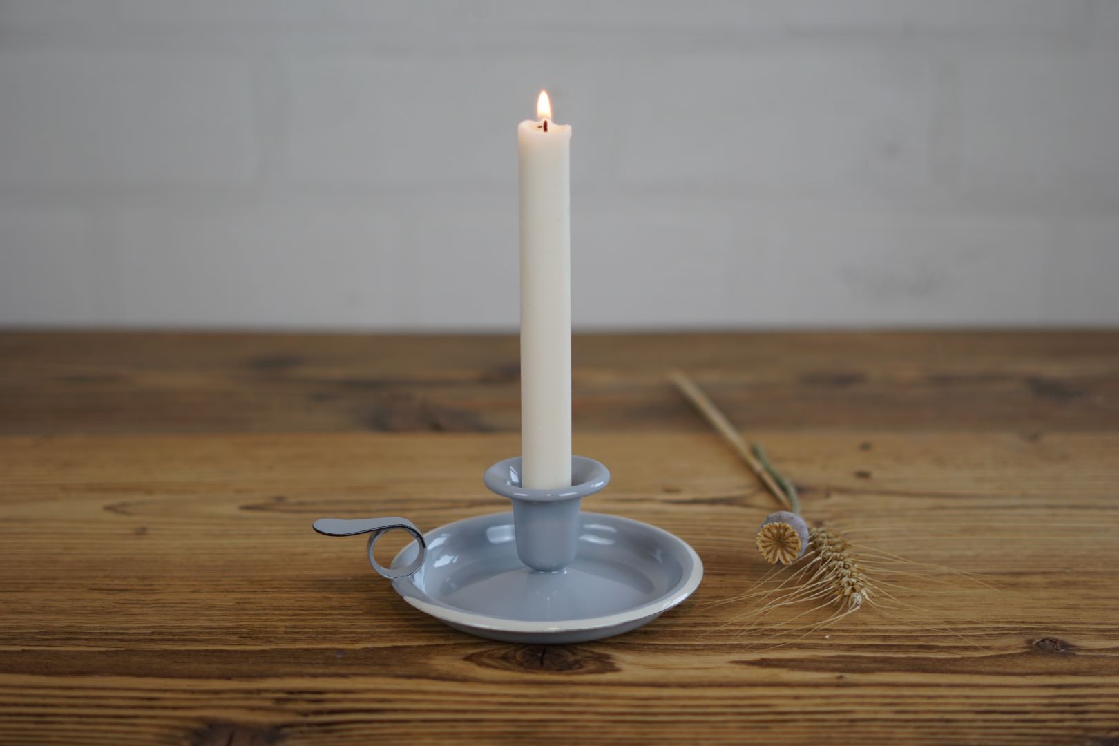 Kerzenhalter Emaille