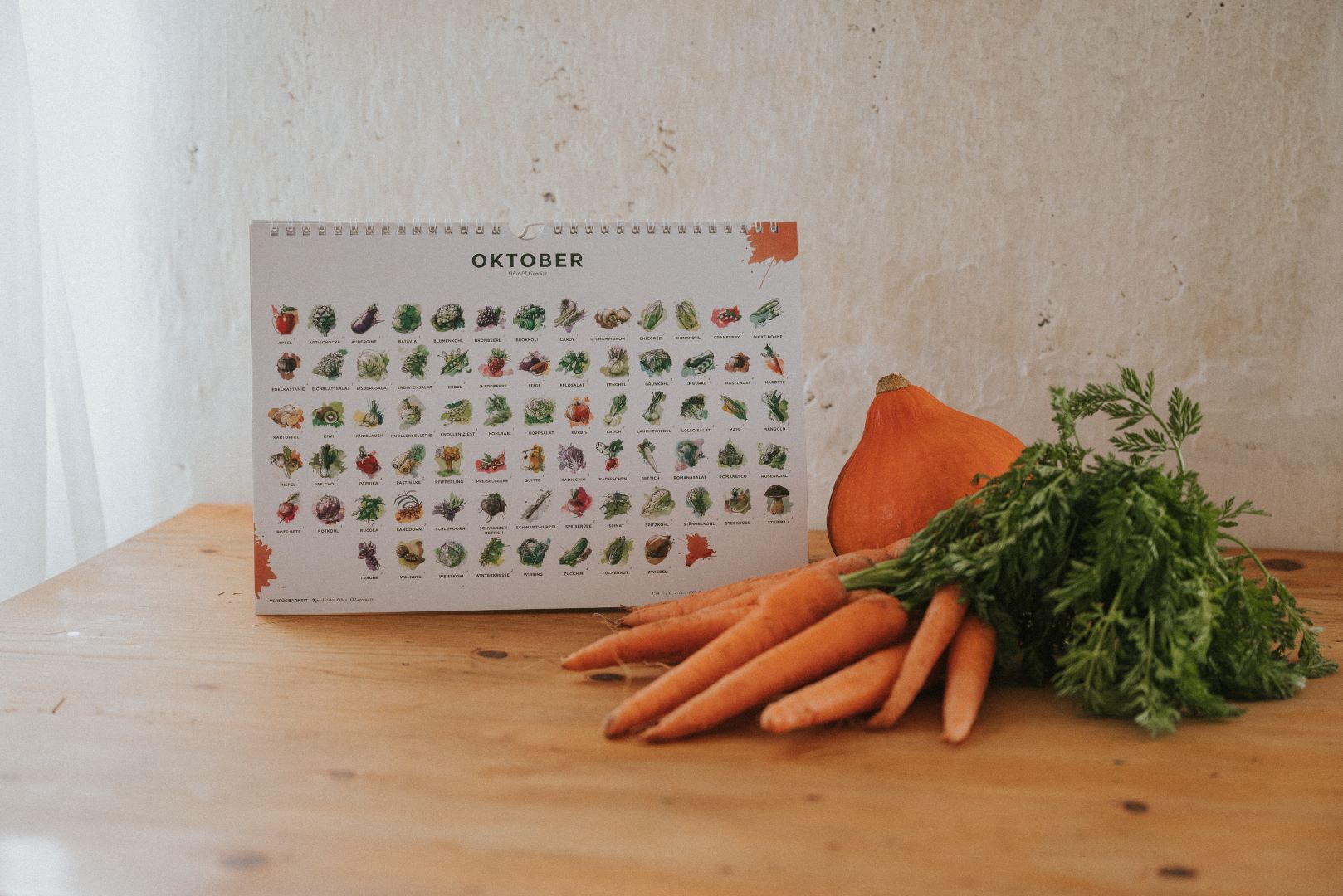 Saisonkalender zum Blättern
