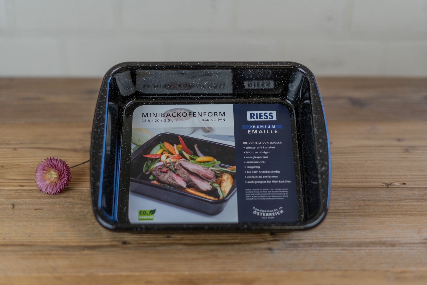 Minibackofenform Emaille