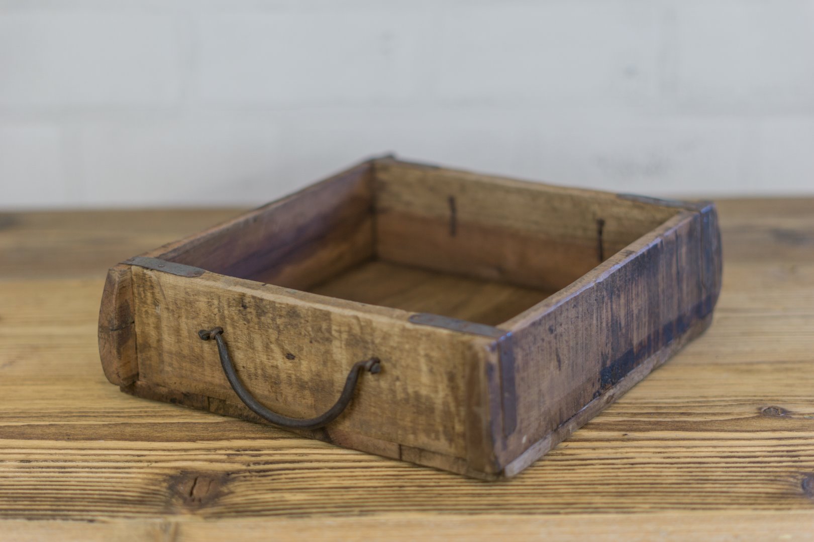 Tablett Altholz Ziegelform