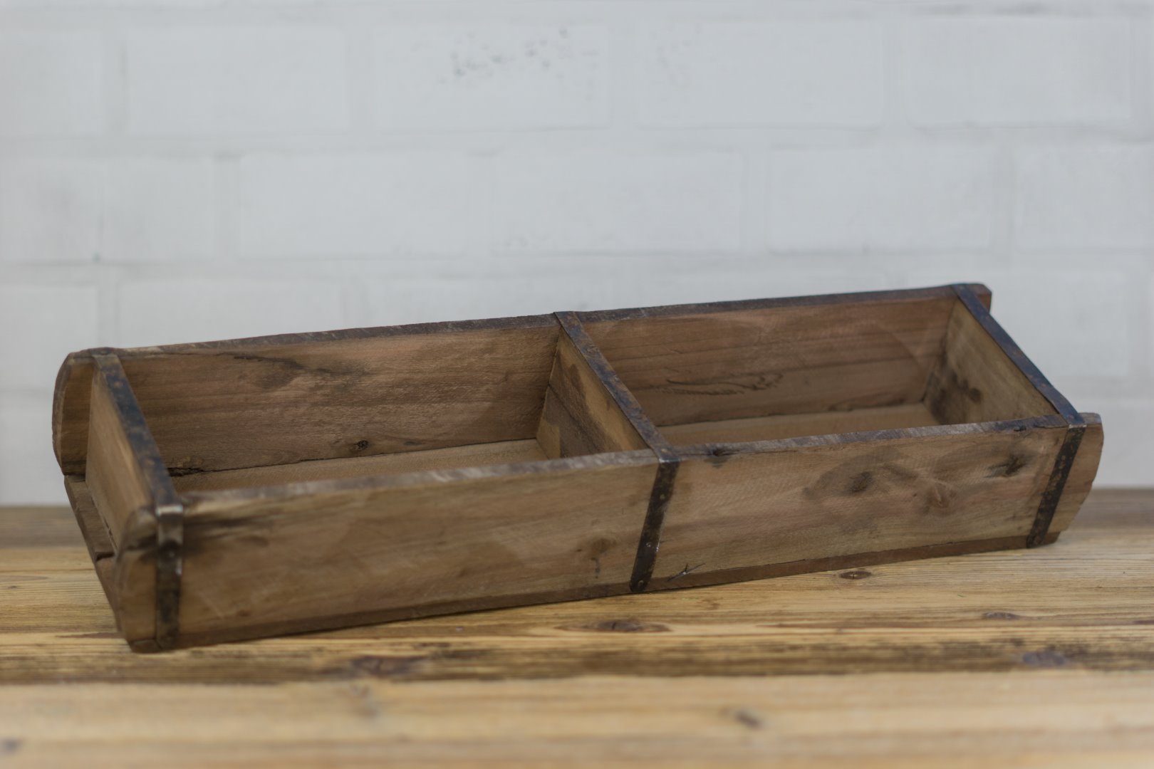 Zweier Ziegelform aus Holz