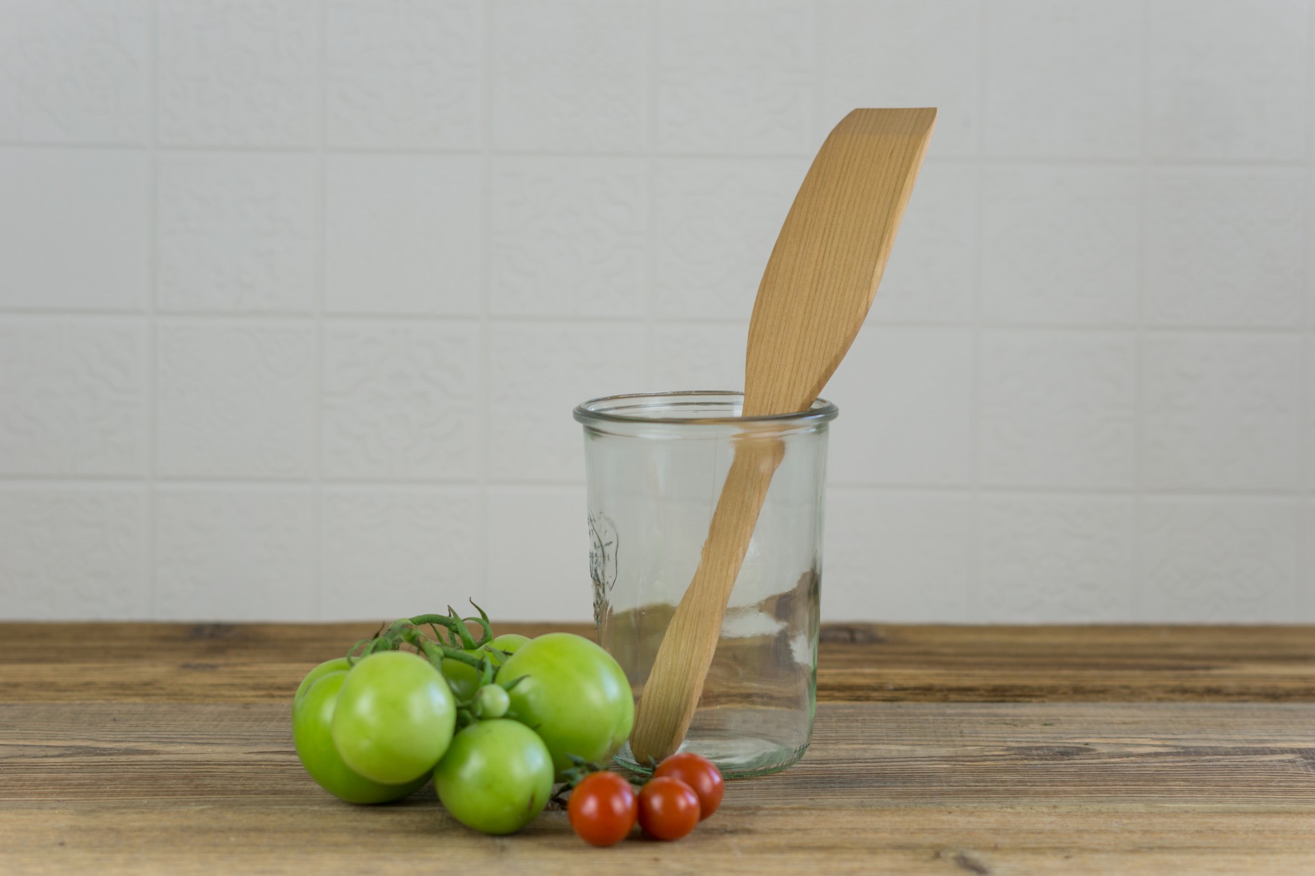 Pfannenwender aus regioanalem Holz