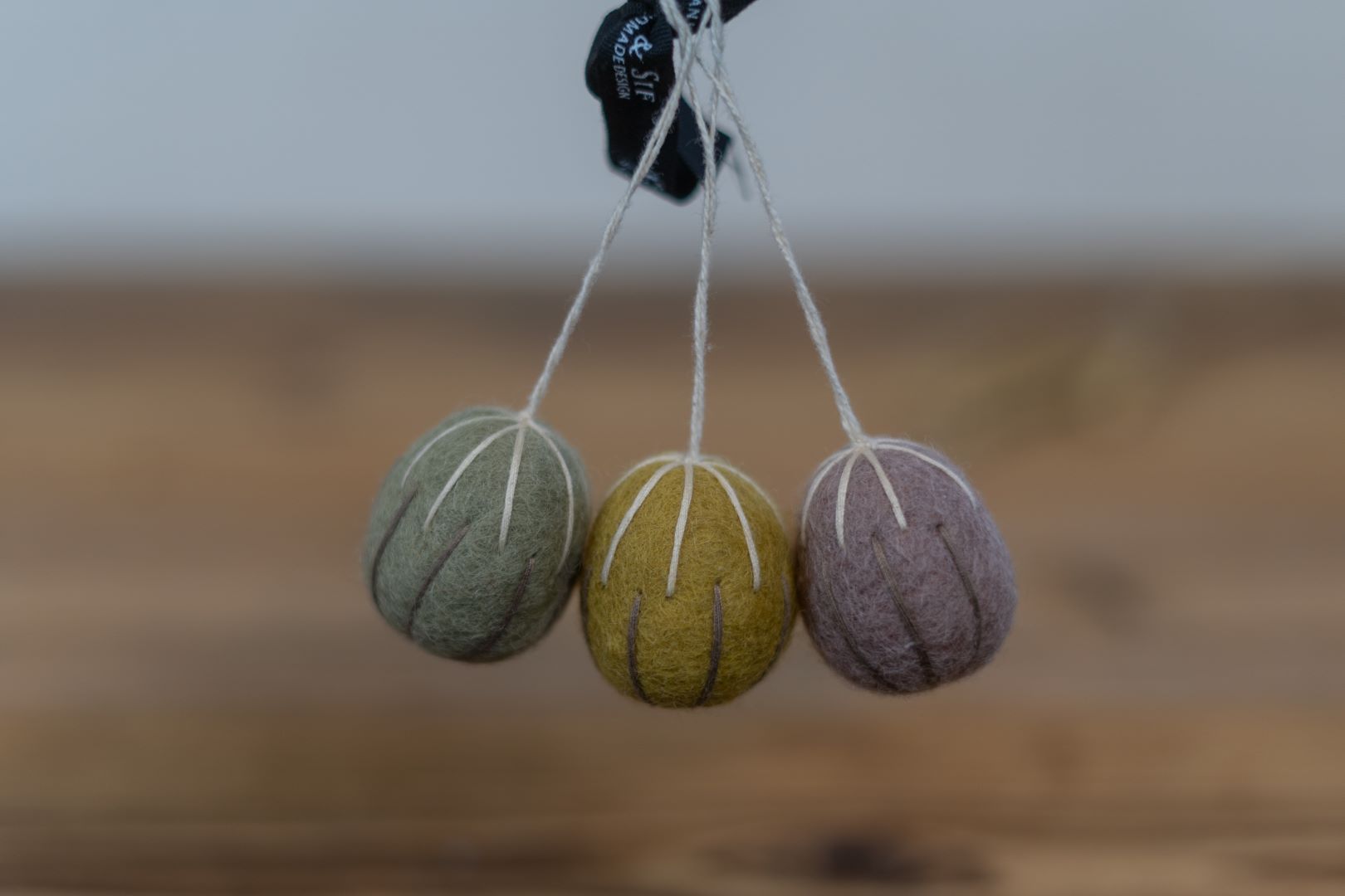 BEstickte Eier Gry & Sif