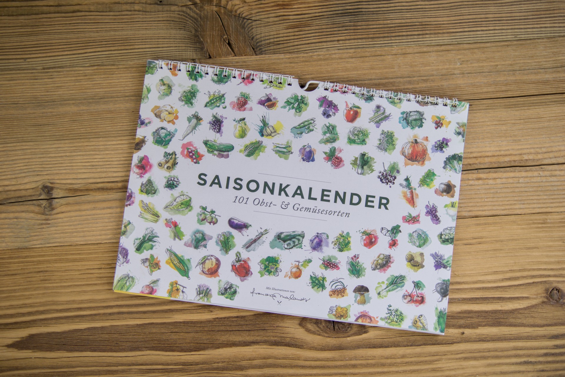 Saisonkalender zum Blättern