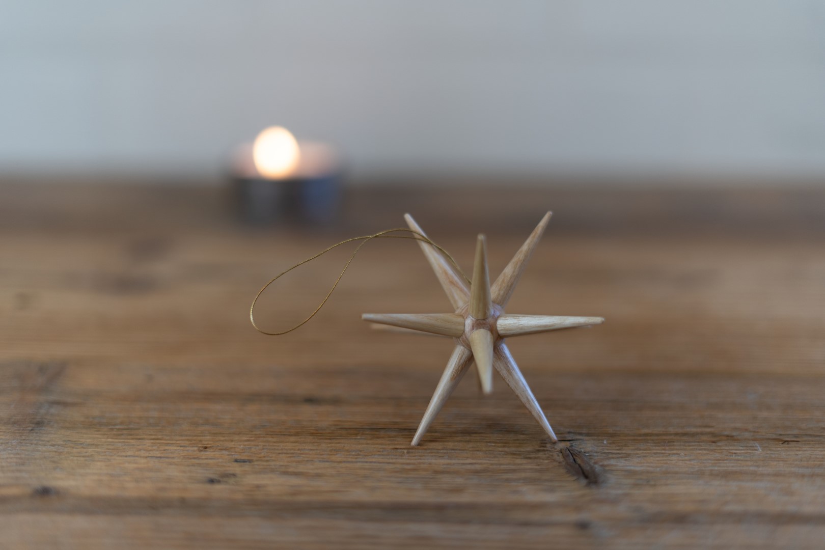 Weihnachtsstern aus Holz