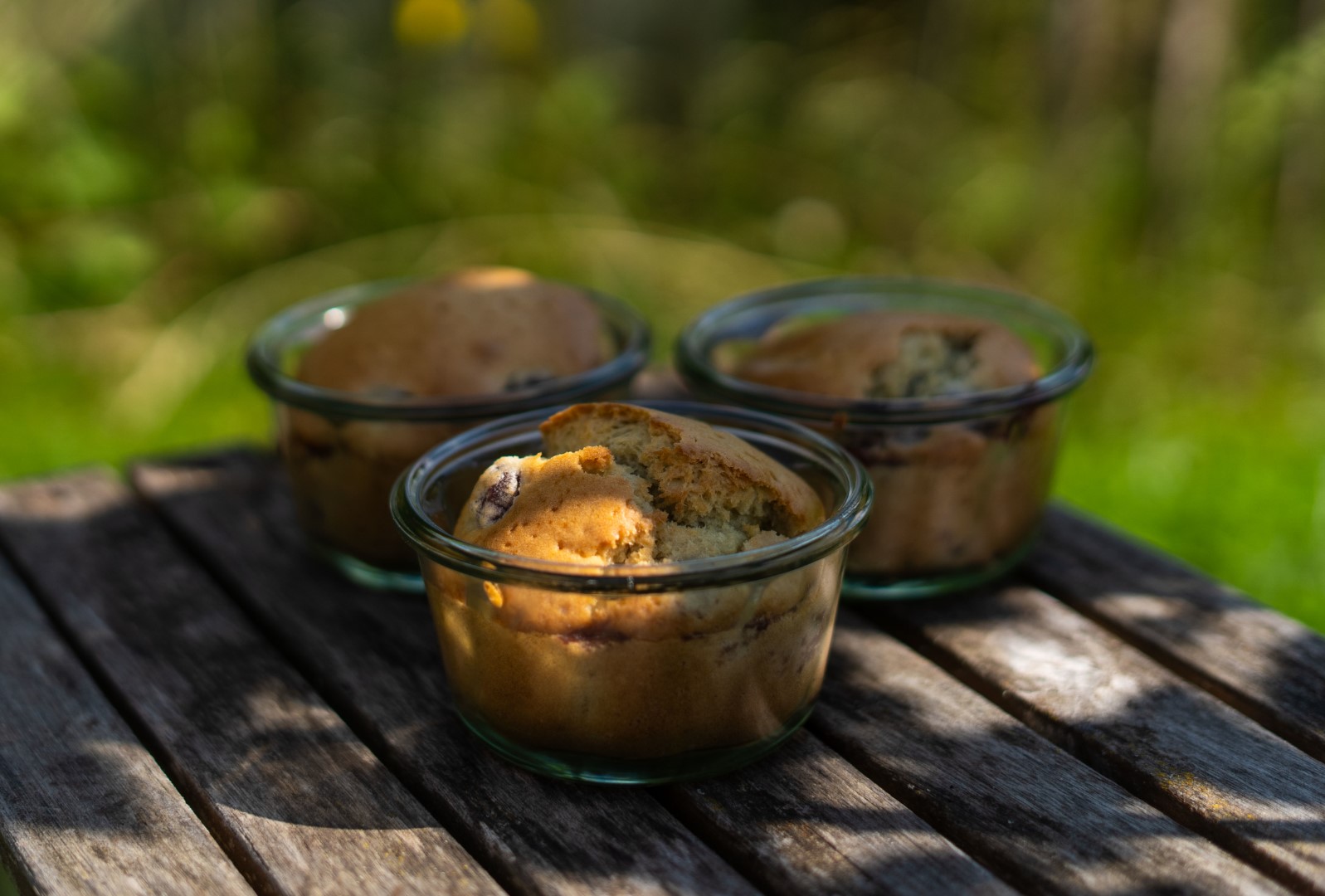 Kirschkuchen im Weck Gugelhupf Glas