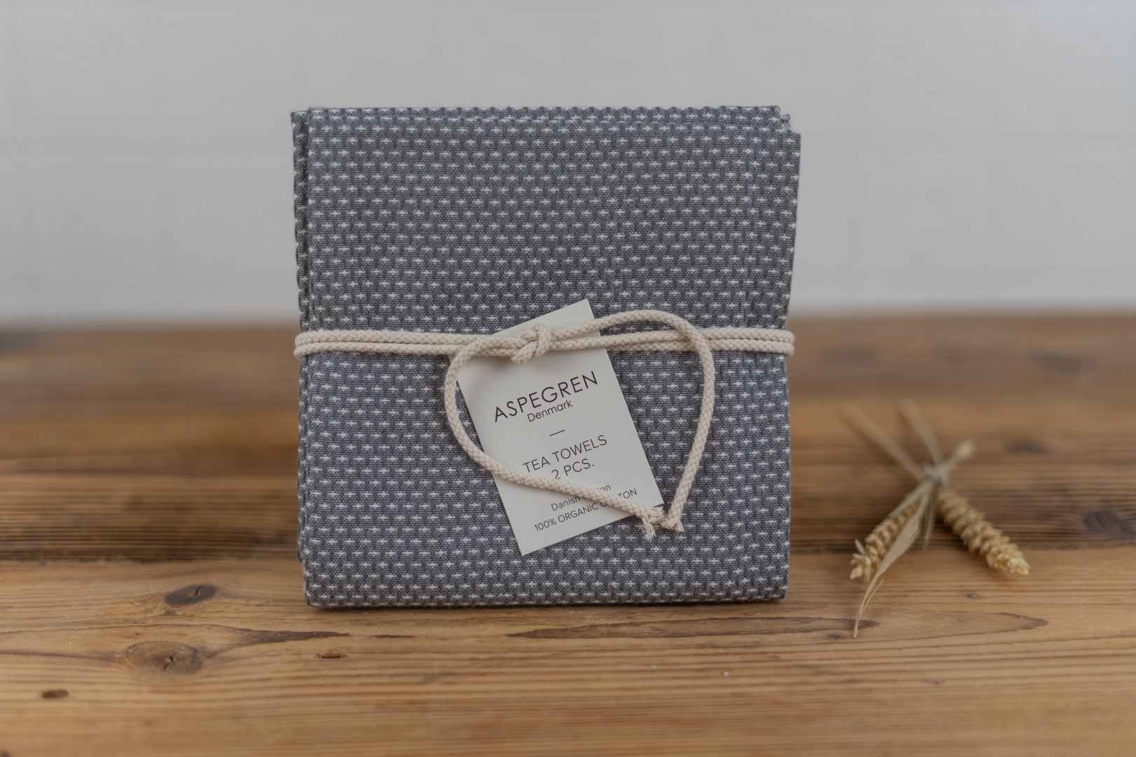 Bio-Baumwolle Geschirrtücher 2er Set