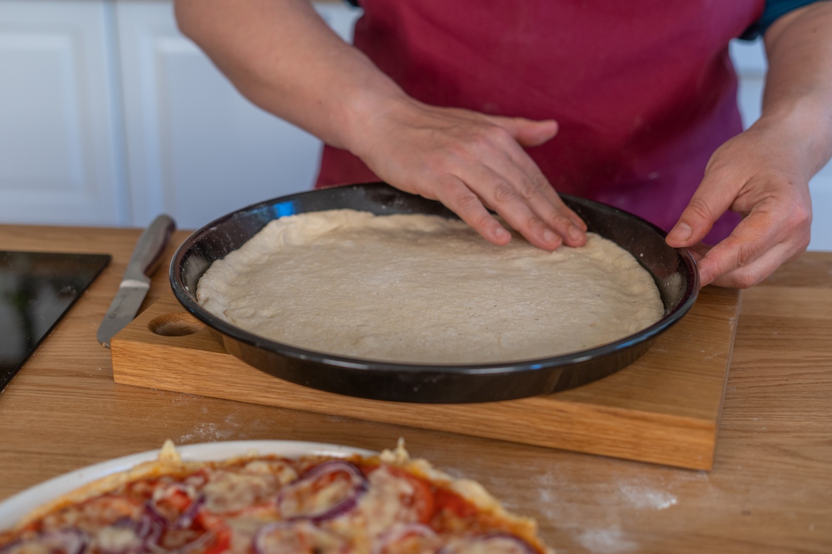 Backblech aus Emaille