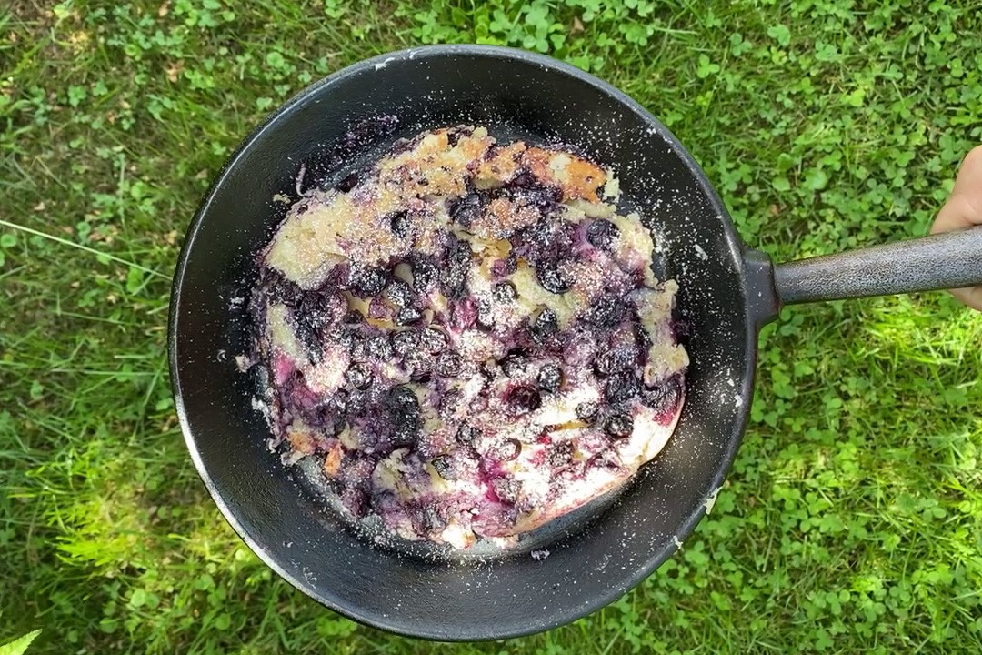 Pfanne aus Gusseisen