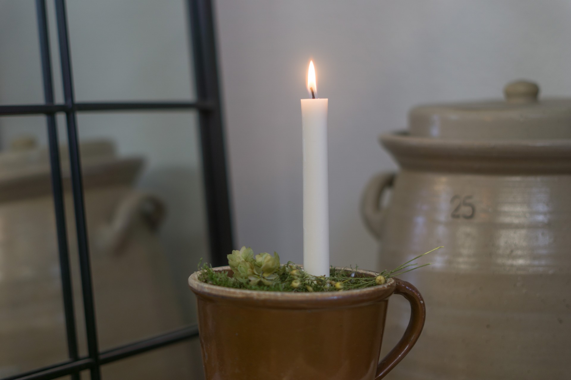 Stabkerze nachhaltig handgemacht