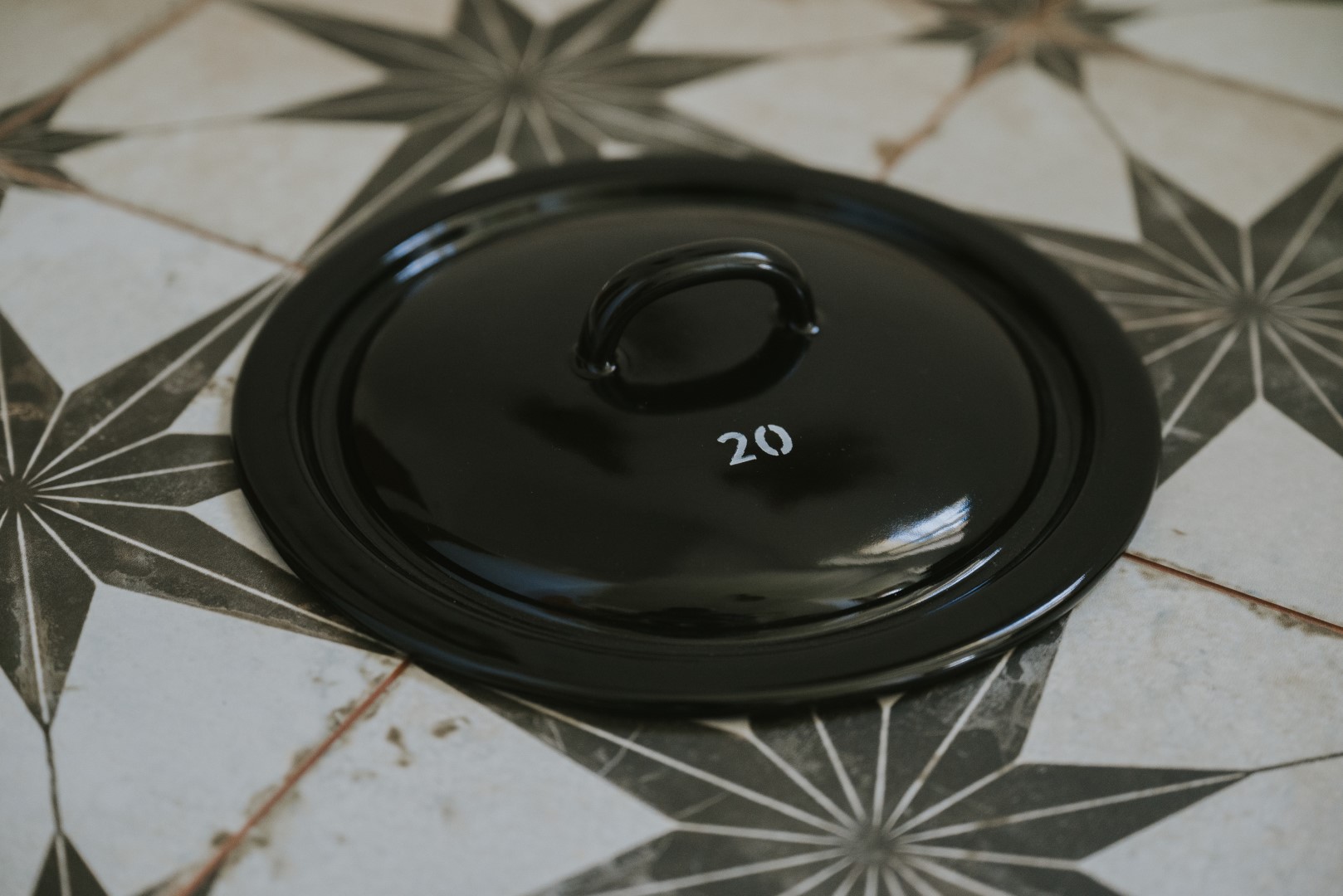 Riess Emaille Deckel