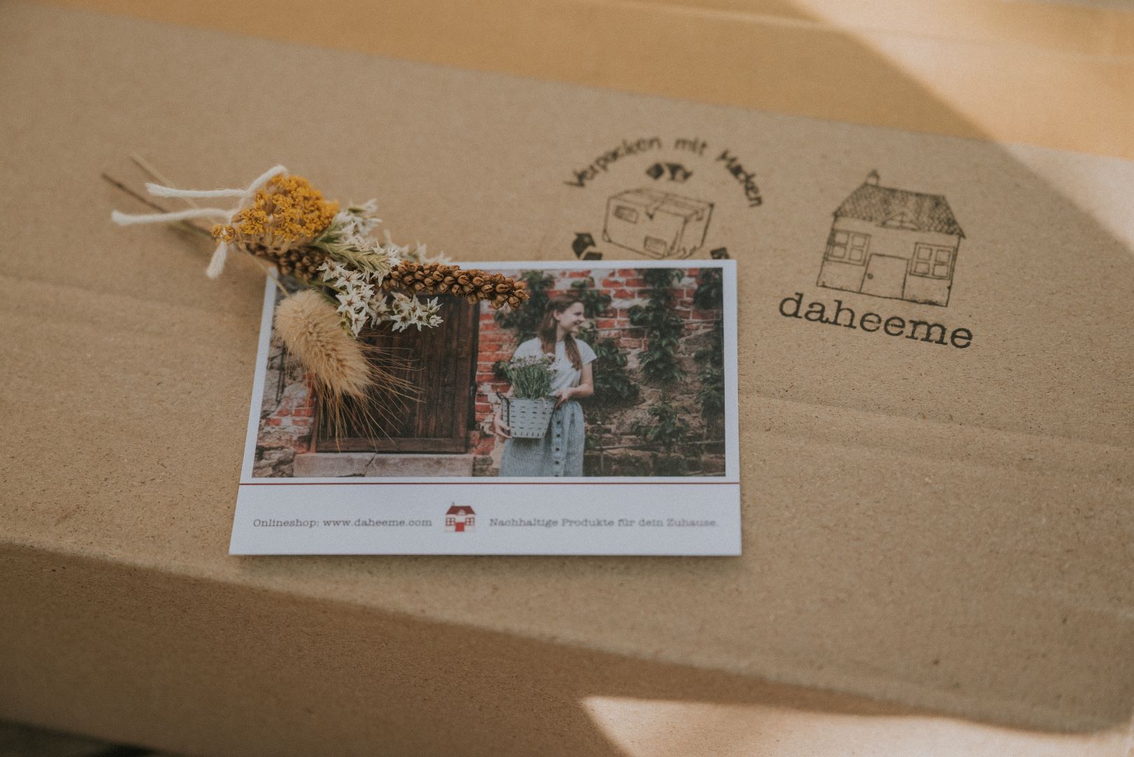 daheeme Paketbeilage
