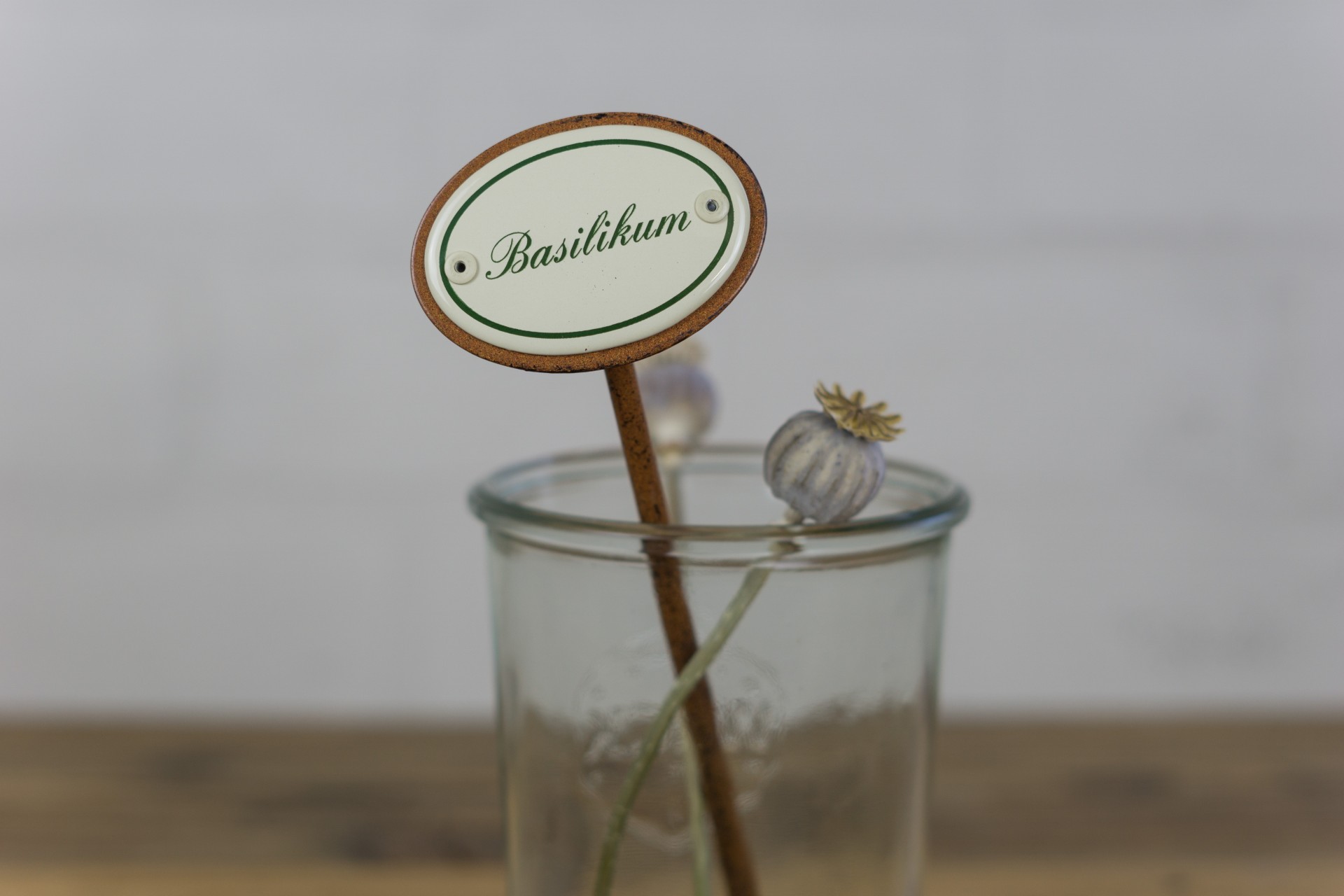 Basilikum Beetstecker Emaille