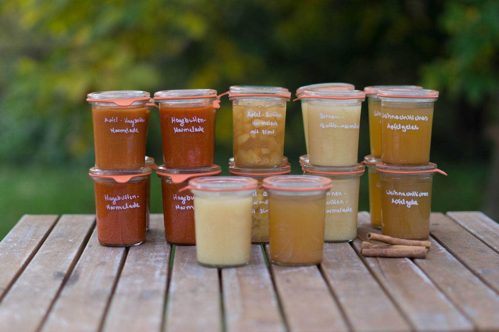 Marmelade einwecken