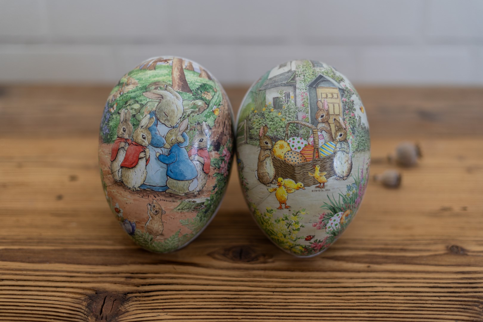 Papp-Ostereier Beatrix Potter – 2er Set
