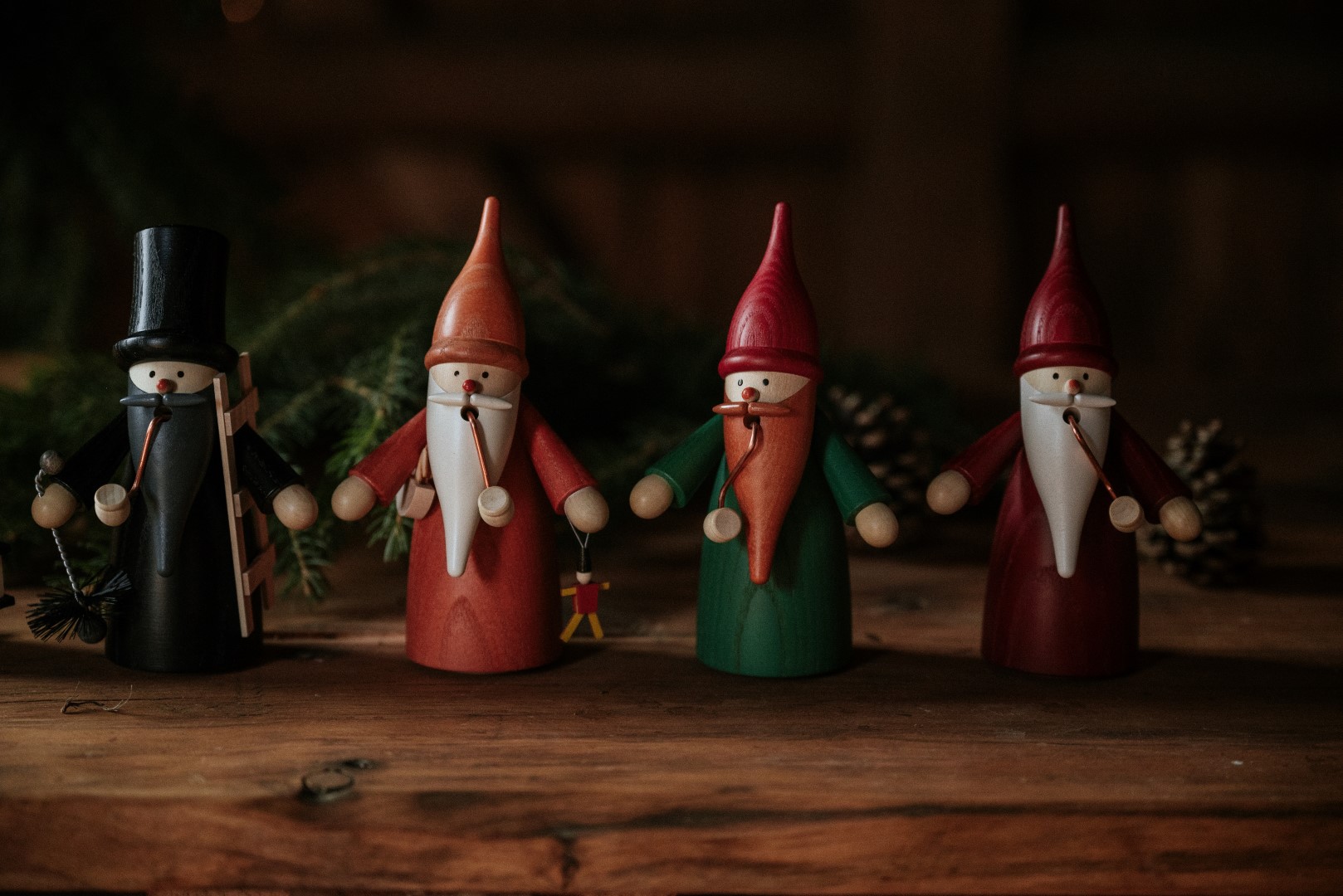 Seiffener Volkskunst Räucherfiguren