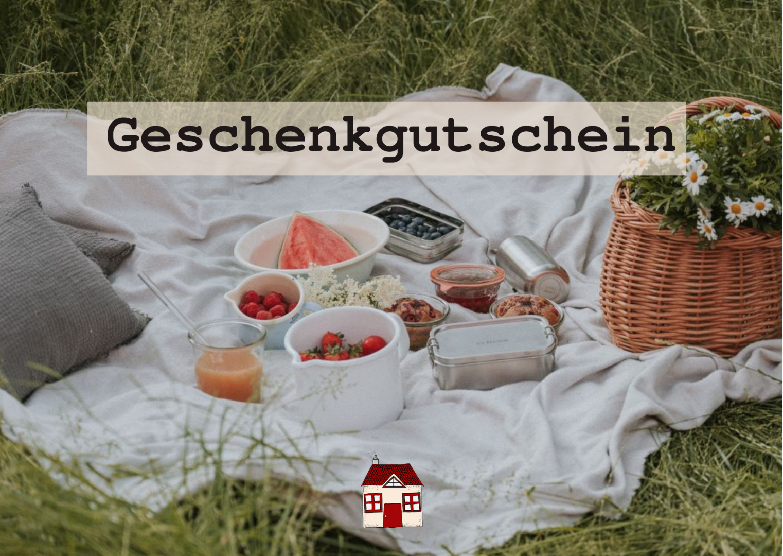 Nachhaltiger Geschenkgutschein vom Onlineshop daheeme zum Ausdrucken.