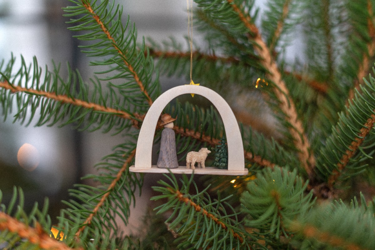 Anhänger Weihnachtsbaum Echt Erzgebirge