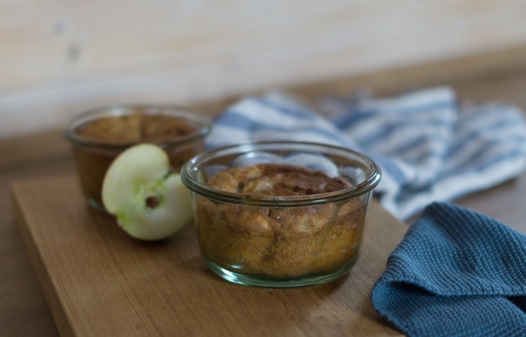 Pflaumenkuchen im Weck Glas