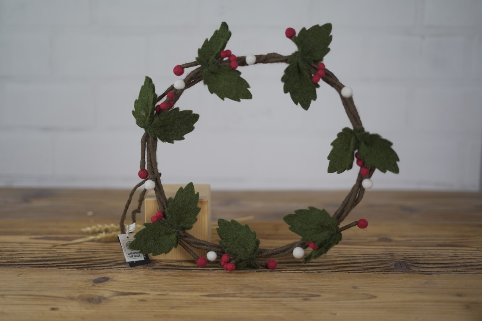 Filz Ausgefallene Adventskränze