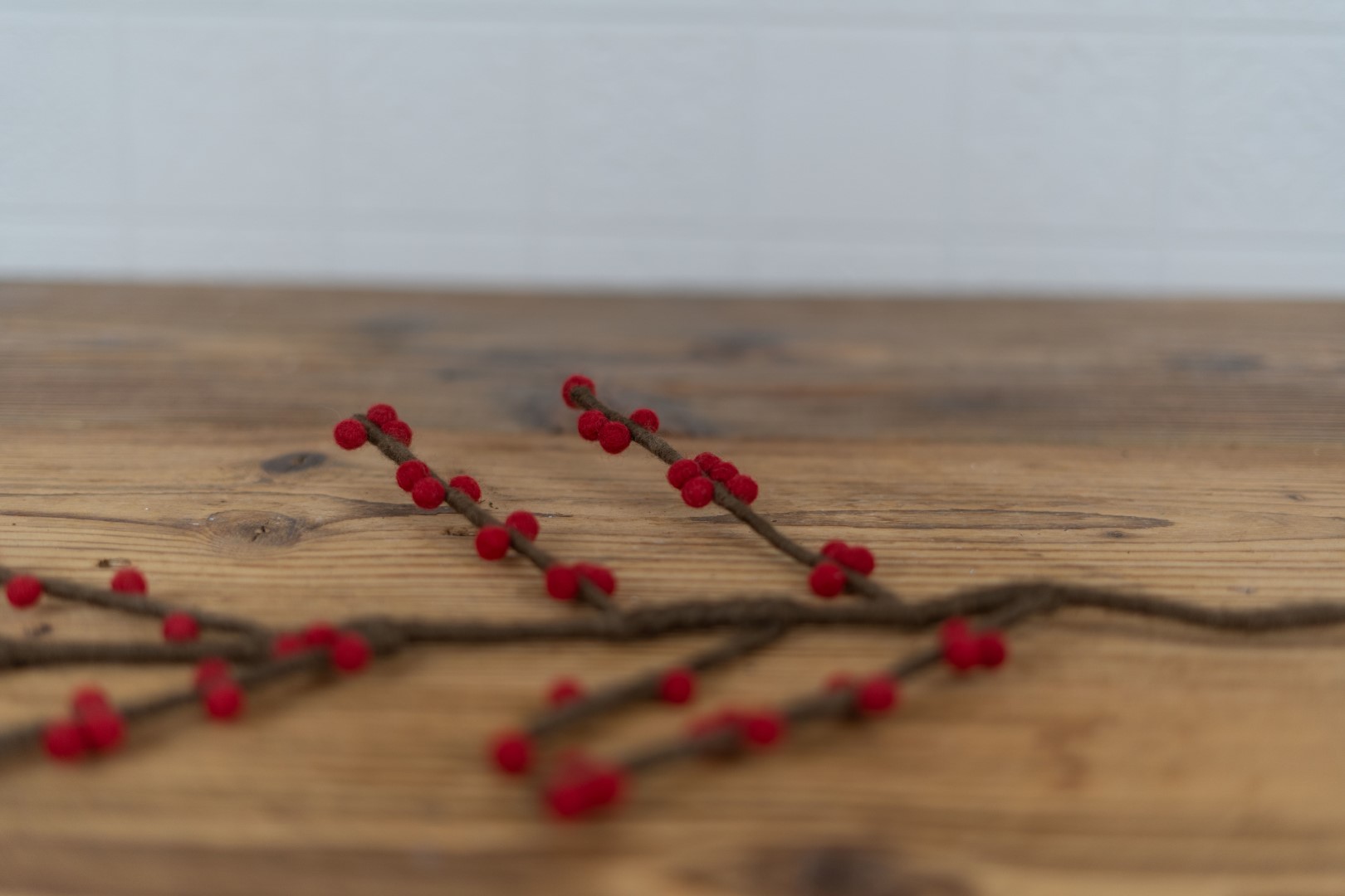 Beerenzweig mit roten Beeren