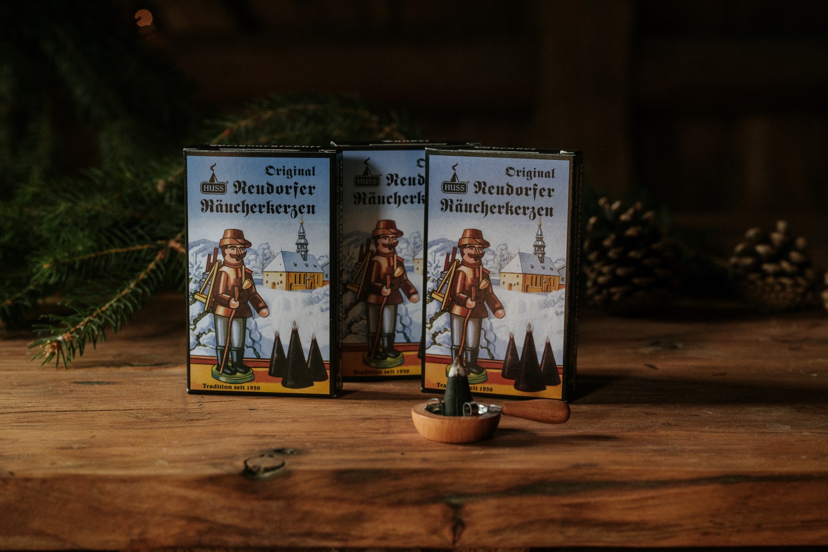 Räucherkerzen Sandel / Weihnachtsduft / Lavendel