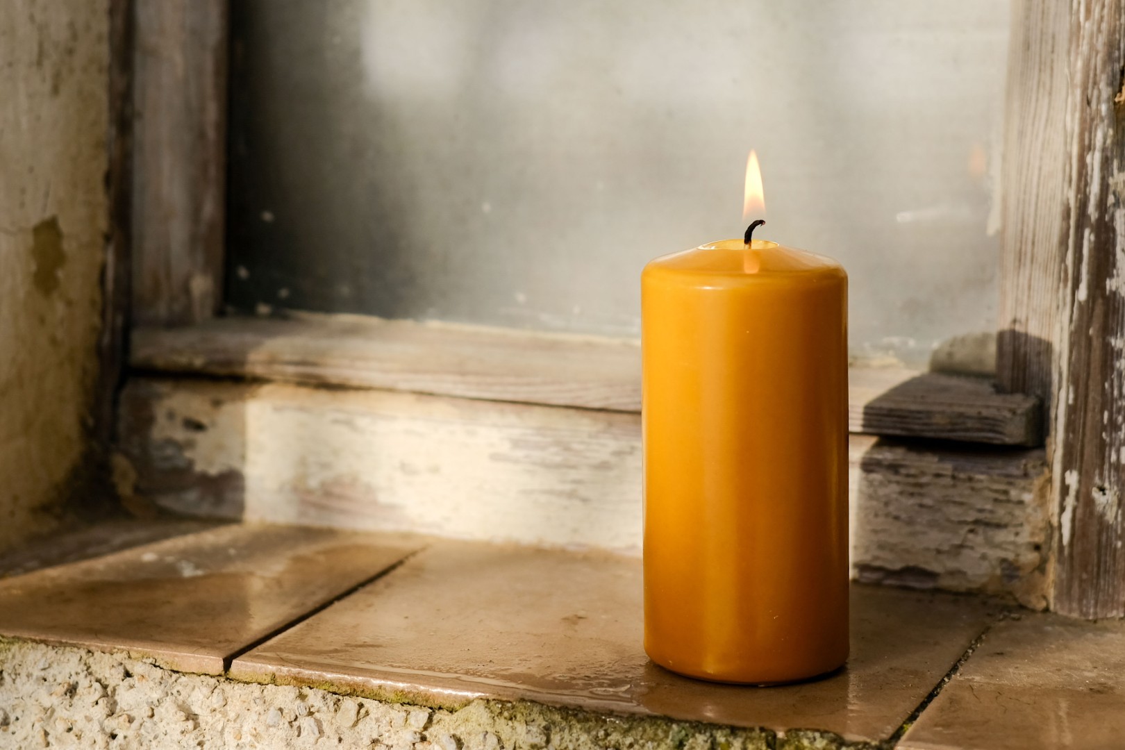 Bienenwachskerze 12 cm