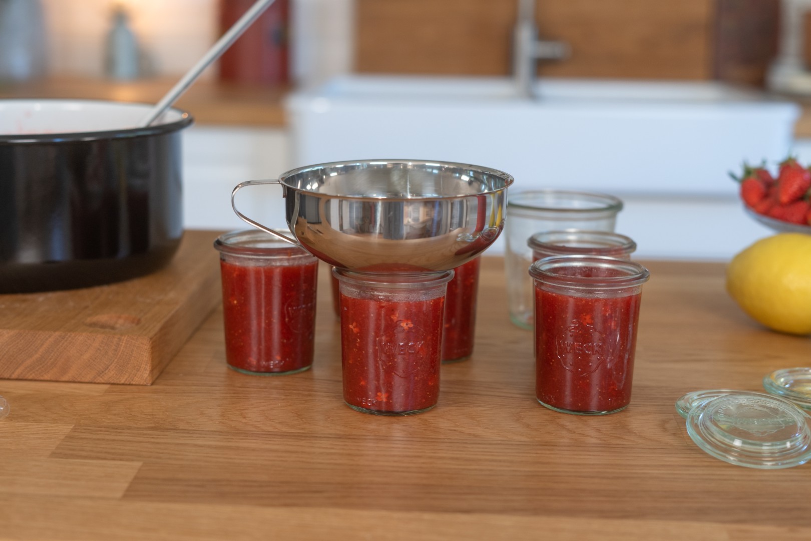 Einkochrezept im Weck Glas 160 ml