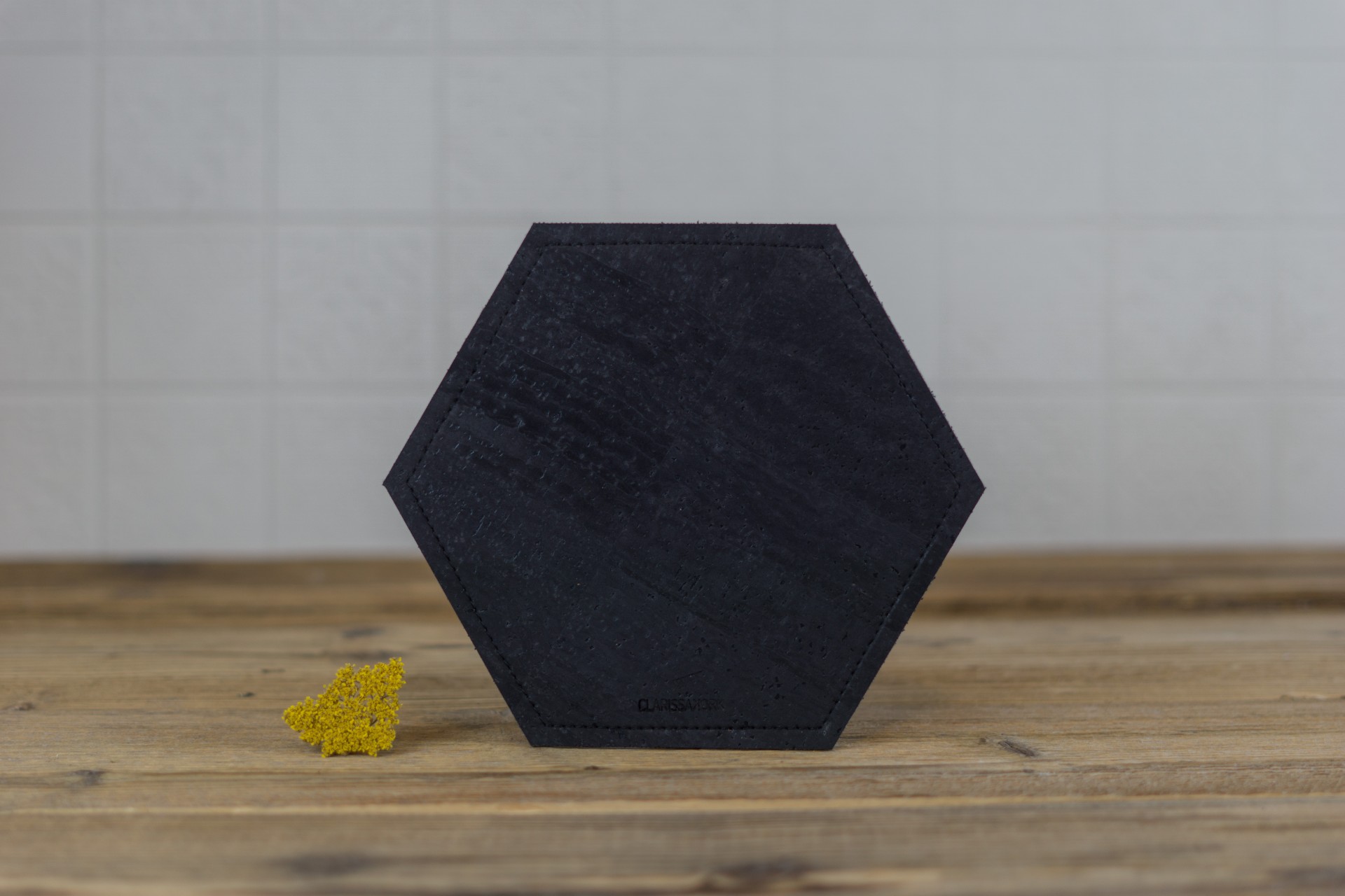 Pfannenuntersetzer Kork Anthrazit